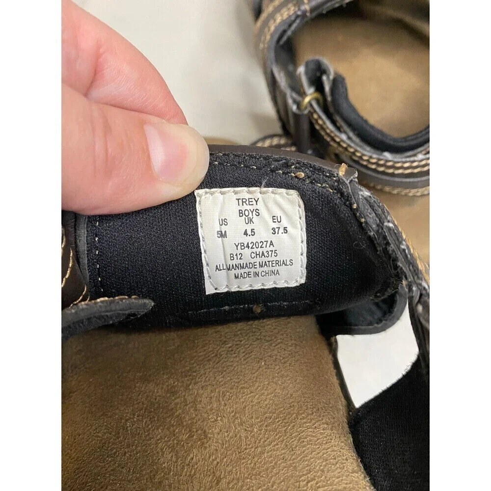 Sperry top-spider Trey sandals for boys size 5